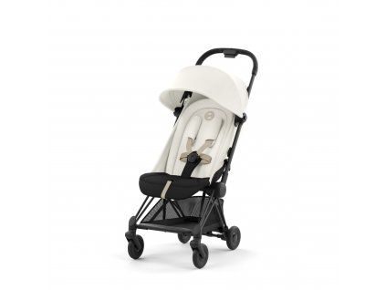 Cybex COYA s matt black podvozkom, off white