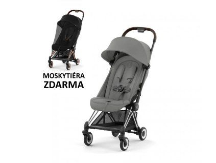 Cybex COYA chrome mirage grey
