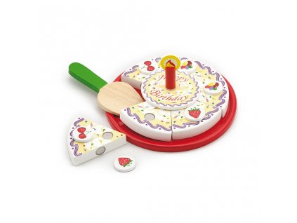 Drevená zostava na krájanie Viga torta - 51635