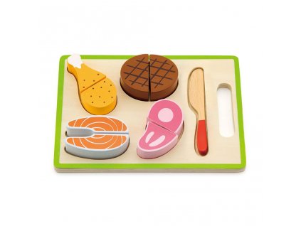 Drevená súprava na krájanie Viga - 51778