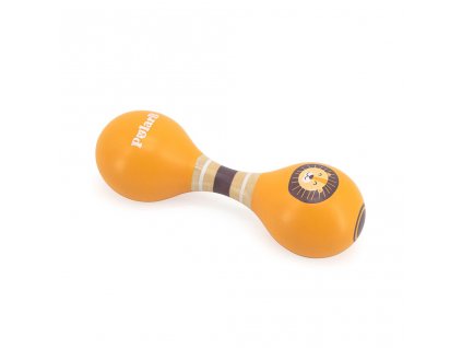 Drevené dvojité rumbakoule Viga Lion - 51800