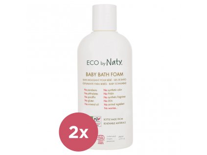 2x ECO BY NATY Detská pena do kúpeľa 200 ml