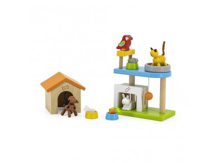 Drevená sada zvieratiek Viga - 51898