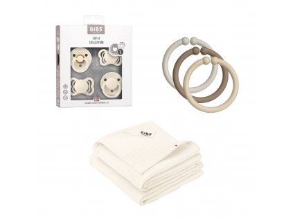 BIBS darčekový set veľký,Ivory