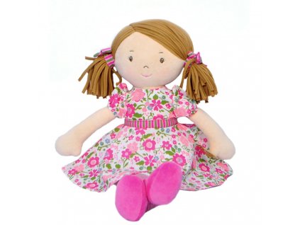 Bonikka Dames látková bábika,Fran – ružové šaty