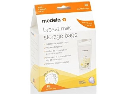 MEDELA Jednorazové vrecká na uskladnenie materského mlieka, 180 ml, 25 ks