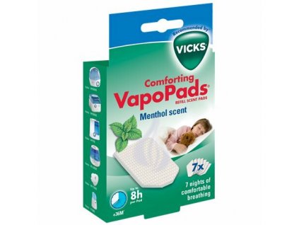 VICKS VAPOPADS Mentolové vankúšiky do zvlhčovačov