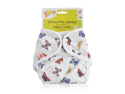 XKKO Vrchné plienkové nohavičky One Size - Butterflies