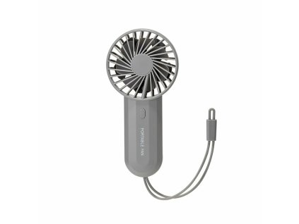 VITAMMY Dream dual, USB mini stolný ventilátor, šedý