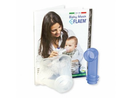 FLAEM M1 Inhalačná maska pre novorodencov od 0 - 11 mesiacov