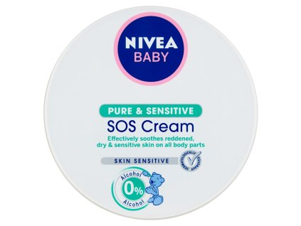 NIVEA Baby Pure & Sensitive SOS Krém, 150 ml