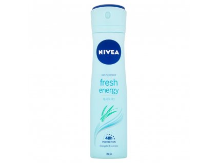 NIVEA Fresh Energy Sprej antiperspirant, 150 ml