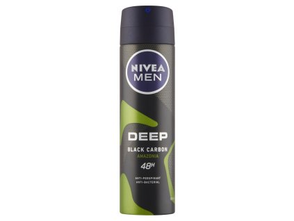 NIVEA Men Deep Amazonia Sprej antiperspirant, 150 ml