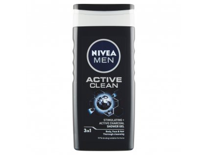 NIVEA Men Active Clean Sprchovací gél, 250 ml