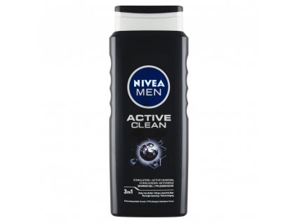 NIVEA Men Active Clean Sprchovací gél, 500 ml