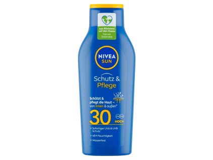 NIVEA Sun Hydratačné mlieko na opaľovanie OF 30, 400 ml