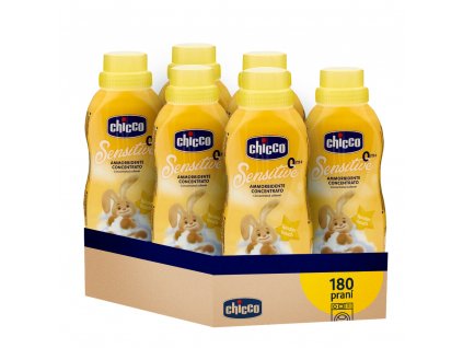 6x CHICCO Aviváž koncentrovaná Jemný dotyk 750 ml (6x30 praní)