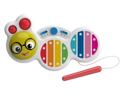 BABY EINSTEIN Hračka hudobná xylofón Cal’s Curious Keys™ 12m+