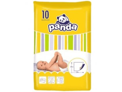 2x BELLA PANDA - detské prebaľovacie podložky 10 ks