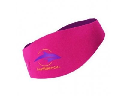 308-02 Konfidence Aquaband Neoprénová čelenka dieťa 52cm Pink
