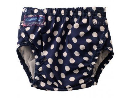 aquanappy navy polka dot 1
