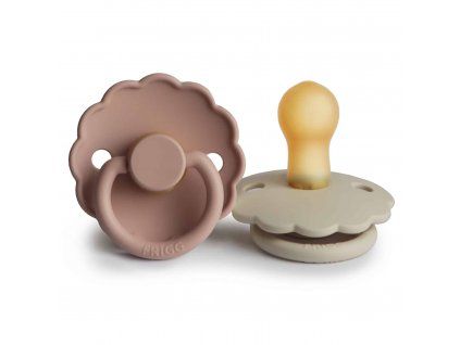 twopack Blush Cream Daisy rubber 0 6