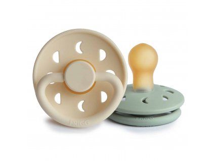 twopack CreamSage Moon rubber 0 6