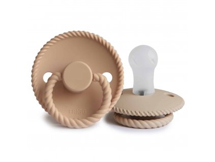 CUMLÍK FRIGG ROPE CROISSANT, 0-6M, SILIKÓN