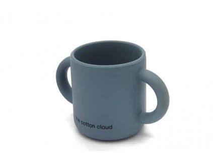silicone cup blue the cotton cloud