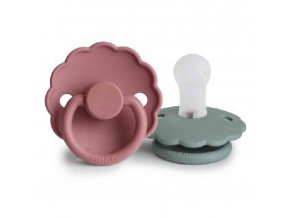 twopack DustyRoseLily Pad Daisy Silicone 0 6