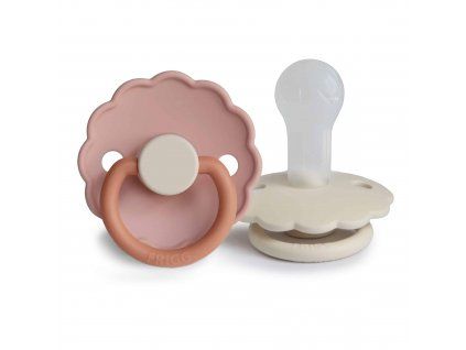 twopack BiscuitCream Daisy Silicone 6 18