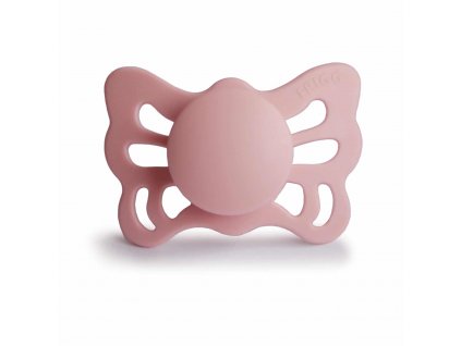 ANATOMICKÝ CUMLÍK FRIGG BUTTERFLY BABY PINK, 0-6M, SILIKÓN