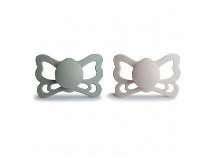 BUTTERFLY Sage SilverGray 2pack 6 18 1