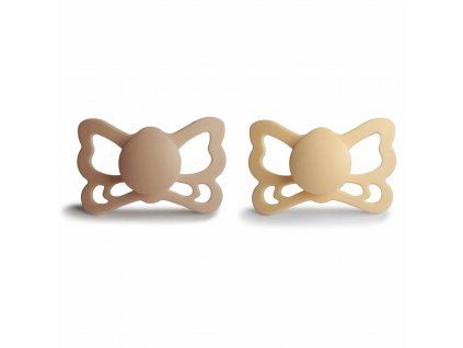 BUTTERFLY SilkySatin PaleDaffodil 2pack 6 18 1