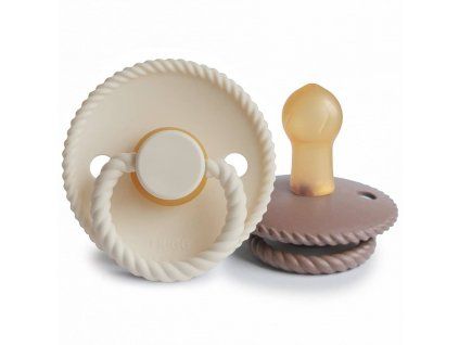 2pack Cream Sepia ROPE rubber 0 6 p