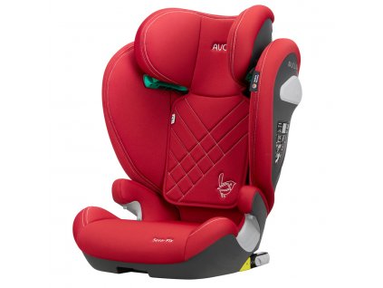 Autosedačka AVOVA Sora-Fix 2023 Maple Red, 100-150 cm