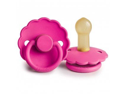 Fuchsia Daisy rubber 6 18 p