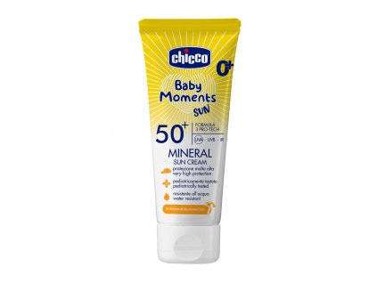 CHICCO Krém detský na opaľovanie s minerálmi SPF50+ 75ml, 0m+