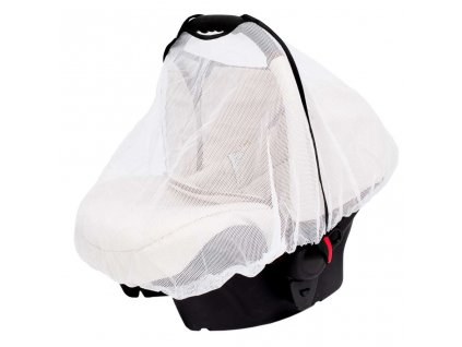 Moskytiéra na autosedačku New Baby Basic biela - 53134