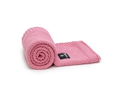 pletena deka raspberry