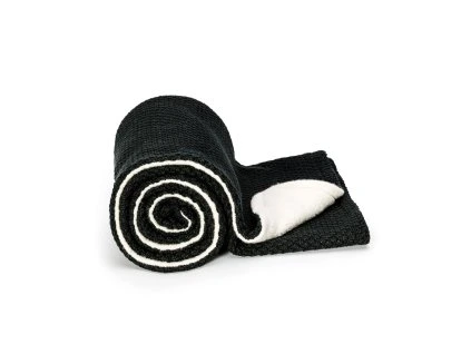 es pletena deka winter black