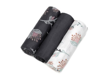 T-TOMI TETRA plienky HIGH QUALITY Floral