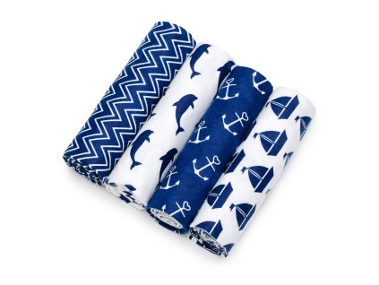 T-TOMI Látkové plienky Sea