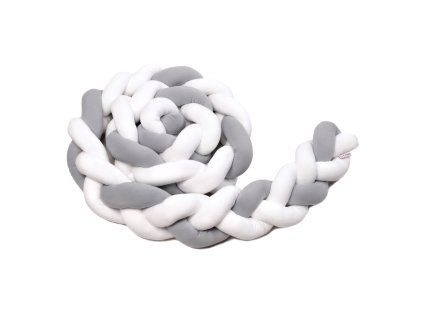 pleteny mantinel white grey