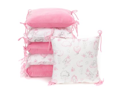 T-TOMI Vankúšikový mantinel Sweet bunnies