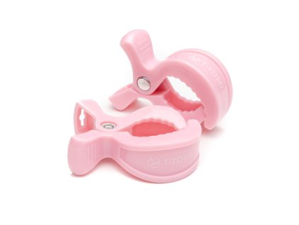 T-TOMI Klip na kočík Pastel pink