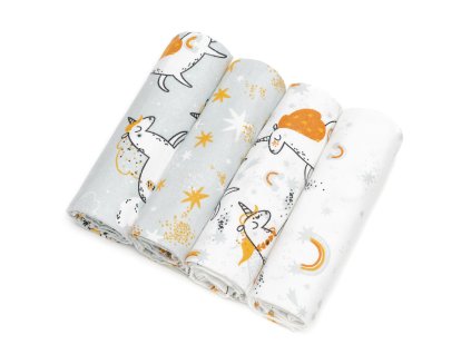 T-TOMI Látkové plienky Unicorns
