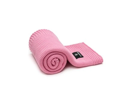 pletena deka autumn pink waves