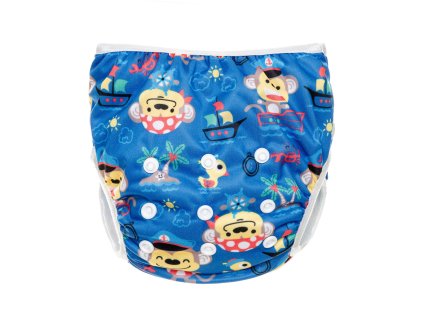 T-TOMI Plienkové plavky Monkeys