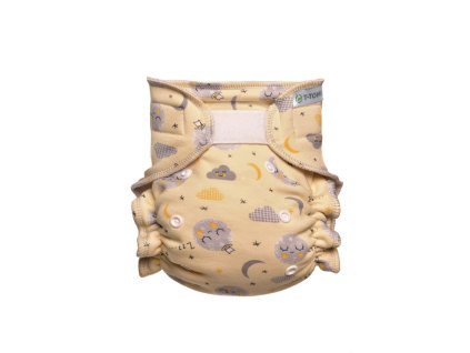 T-TOMI Nohavičková plienka - prebaľovací set suchý zips Moon